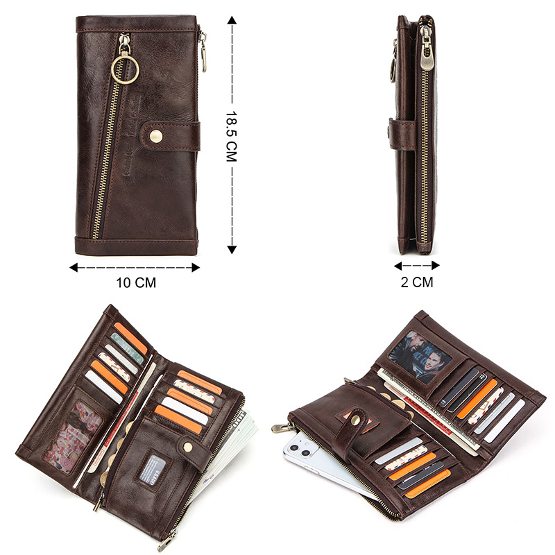1528435858102.jpg Leather Men's Wallet Multifunctional Long - Image 3