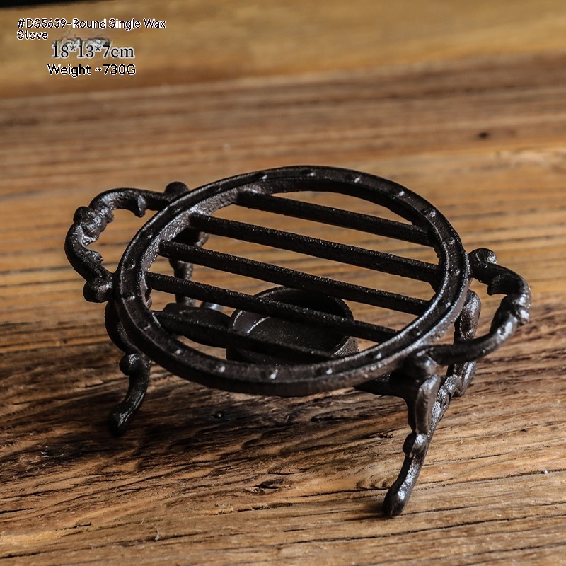 5806c6a3-a2ca-4a6f-9a14-6f7a28c76a36.jpg Vintage Cast Iron Tea Coffee Stove Home Decorations And Accessories - Image 6