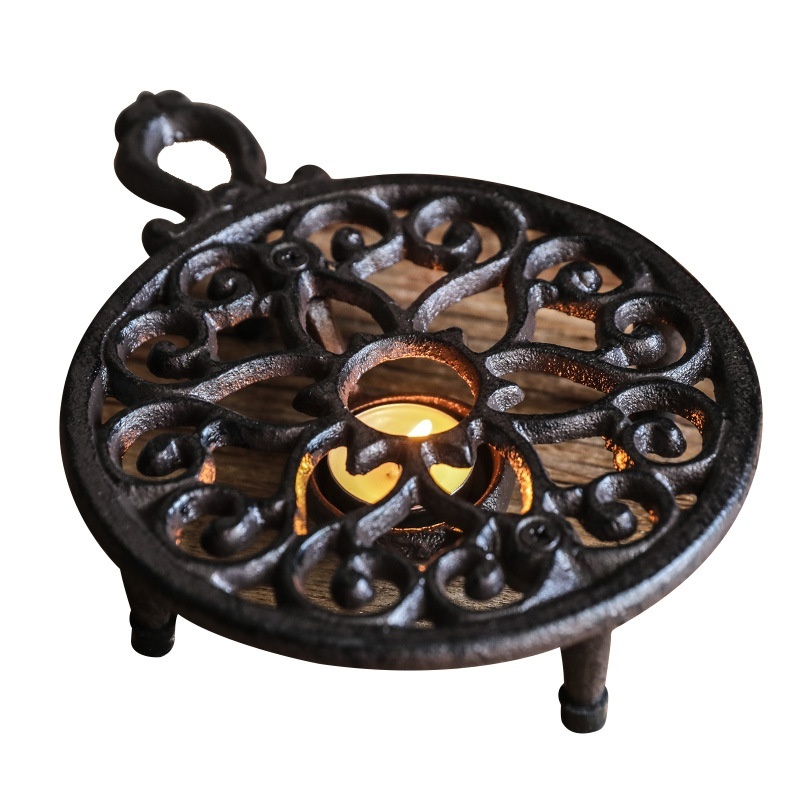 9b87bbb5-dcd4-4b9b-b14f-e0032d980fea.jpg Vintage Cast Iron Tea Coffee Stove Home Decorations And Accessories - Image 9
