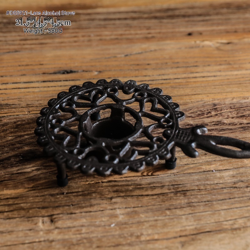 c2c31ba3-1220-46c4-bd5a-b782100c6bfb.jpg Vintage Cast Iron Tea Coffee Stove Home Decorations And Accessories - Image 3